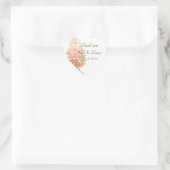 Autocollant Mariage Hydrangea aquarelle (Sac)