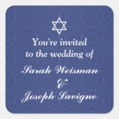 Autocollant Mariage juif (Devant)