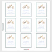 Autocollant Mariah Mountain Vélo (Feuille)