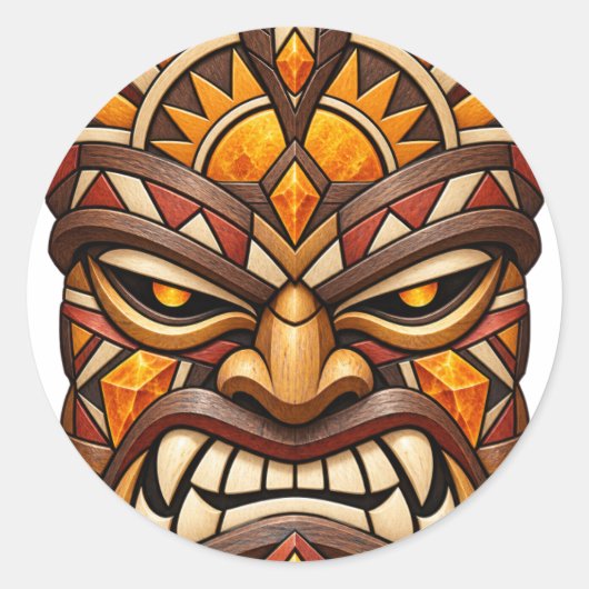 Autocollant Masque de Bronze Ember (Devant)