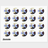Autocollant Massachusetts (Feuille)