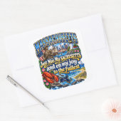 Autocollant Massachusetts (Enveloppe)