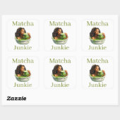 Autocollant Matcha (Feuille)