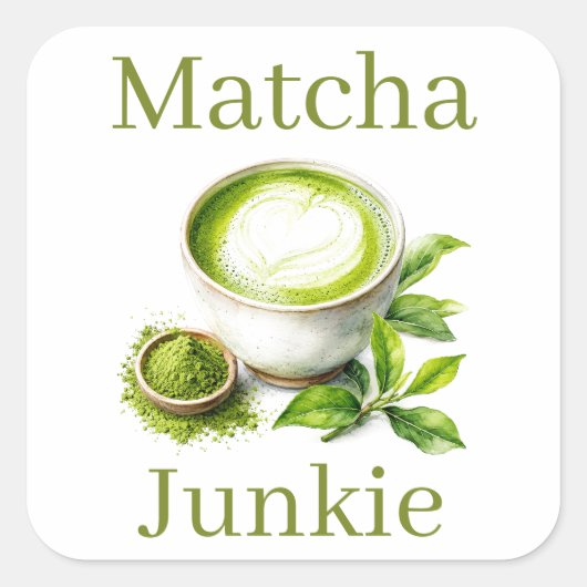 Autocollant Matcha (Devant)