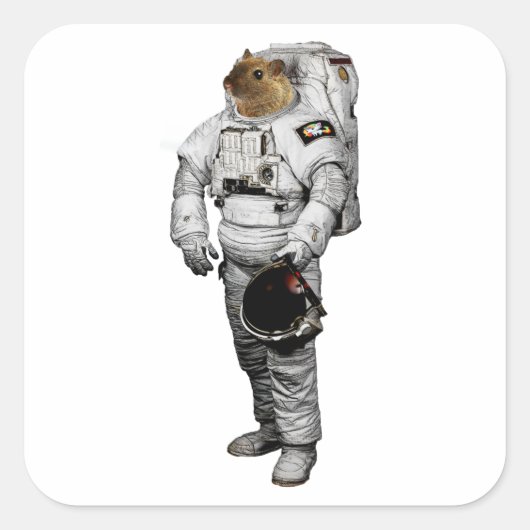 Autocollant Maus Astronaute (Devant)
