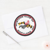 autocollant MCOM, noir (Enveloppe)