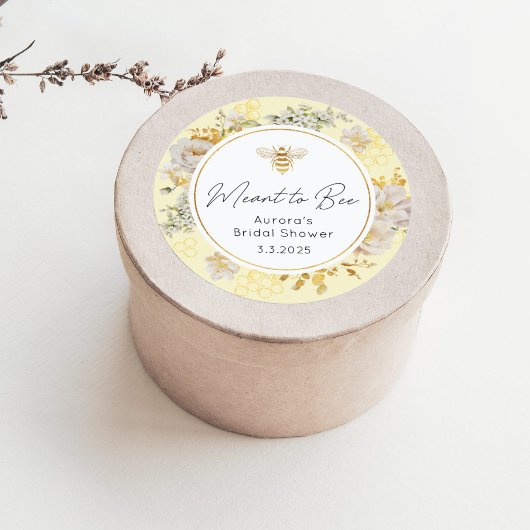 Autocollant Meant to bee. Enterrement de vie de je