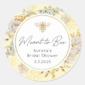 Autocollant Meant to bee. Enterrement de vie de je (Devant)