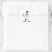 Autocollant Médicale Carré (Sac)
