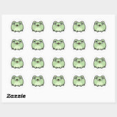 Autocollant Mème Grenouille Mignonne | Grenouille (Feuille)