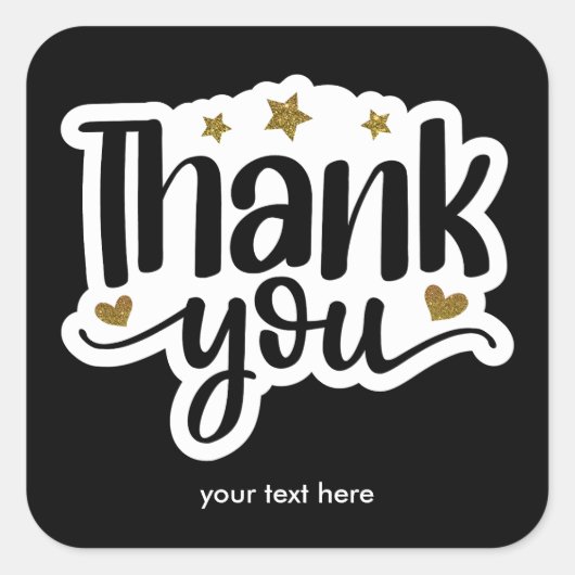 autocollant Merci (Devant)