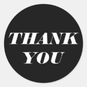 autocollant Merci (Devant)