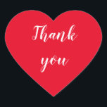 autocollant Merci<br><div class="desc">autocollant Merci,  autocollant mariage,  mariage,  autocollant,  simple,  élégant,  moderne,  professionnel,  rustique,  coeur rouge</div>