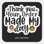 autocollant Merci (Devant)