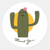 Autocollant Merci Cactus (Devant)