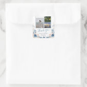 Autocollant Merci de mariage de plage (Sac)