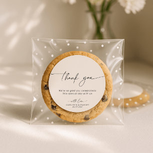 autocollant Merci mariage