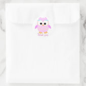 autocollant Merci owl (Sac)