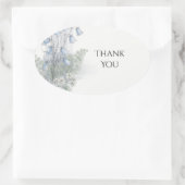 Autocollant Merci Sage Gold Leaf (Sac)