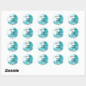 Autocollant Merci - Votre Commande Nous A Fait Pla (Feuille)