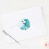 Autocollant Merci - Votre Commande Nous A Fait Pla (Enveloppe)