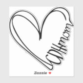 Autocollant mère CDH (Feuille)