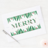 autocollant MERRY (Enveloppe)