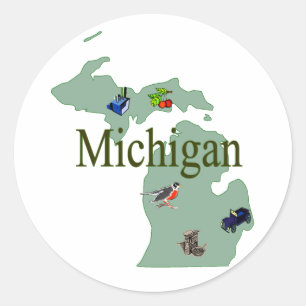 Autocollant Michigan