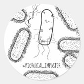 Autocollant microbial (Devant)