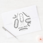 Autocollant microbial (Enveloppe)