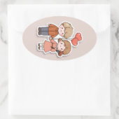 Autocollant mignon (Sac)