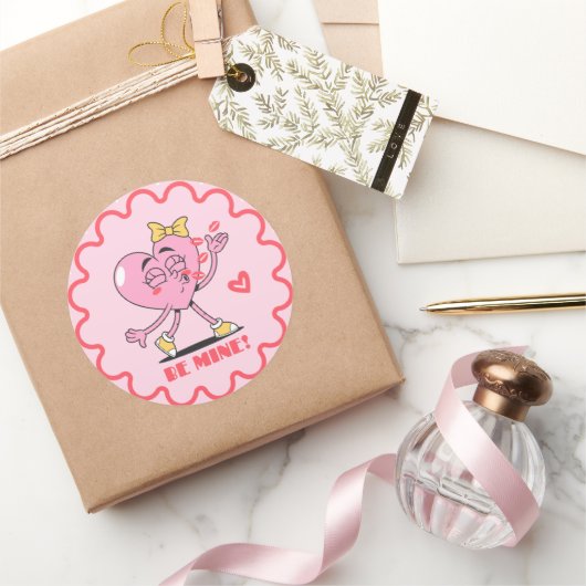 Autocollant mignon de la Saint-Valentin (Cadeaux)