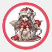 Autocollant Mignon Mini Cup (Devant)