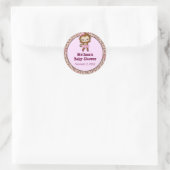 Autocollant mignon TTC #6 de baby shower du TU TU (Sac)