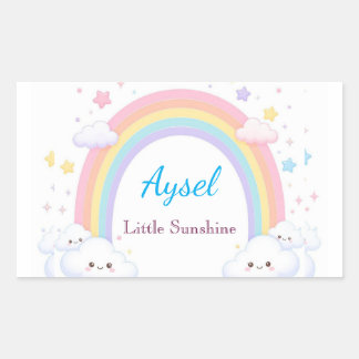 Autocollant Mignons Enfants Arc-en-Ciel 🌈