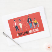 Autocollant #MillionsMissin (Enveloppe)