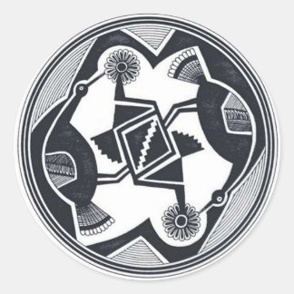 Autocollant Mimbres Birds