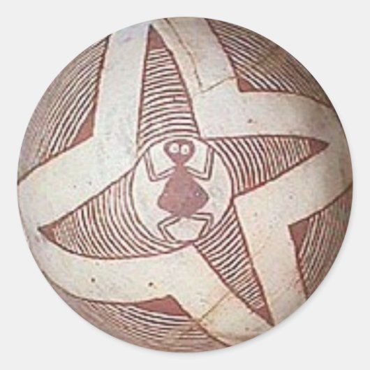 Autocollant Mimbres Spider (Devant)