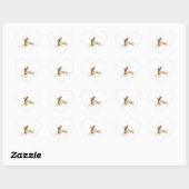 Autocollant Miniature Pinscher (Feuille)