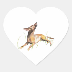 Autocollant Miniature Pinscher