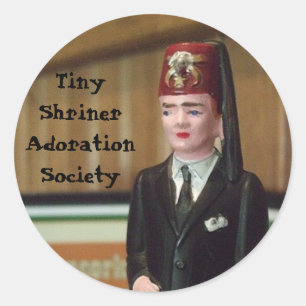 Autocollant minuscule de Shriner