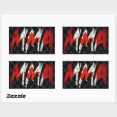 Autocollant MIXED MARTIAL ART canadien (Feuille)