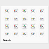 Autocollant MMC - Blanc (Feuille)