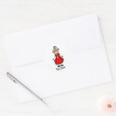 Autocollant Mme Claus (Enveloppe)