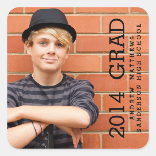 Autocollant moderne du secondaire