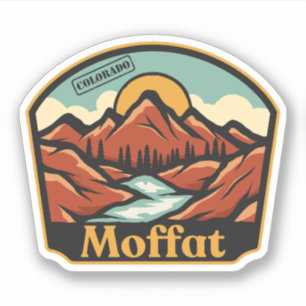 Autocollant Moffat, Colorado