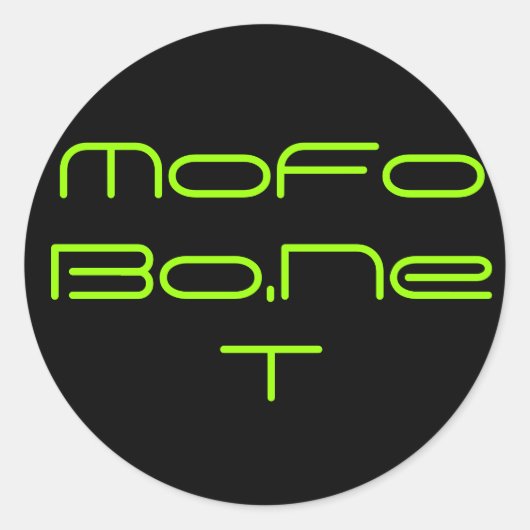 Autocollant MoFoBo.NeT (Devant)