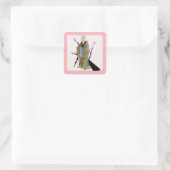 Autocollant moine bouddhiste (Sac)
