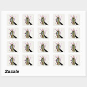 Autocollant moine bouddhiste (Feuille)