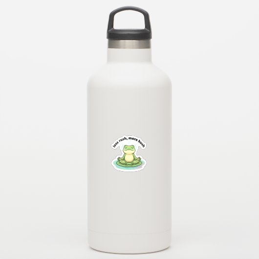 Autocollant Moins de Précipitation Plus de Calme – (Bouteille d'eau)